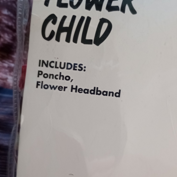 Spirit Halloween Flower Child Costume - Adult One Size Fits Most - Picture 3 of 7